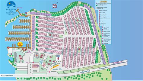 sunshine key rv resort map.